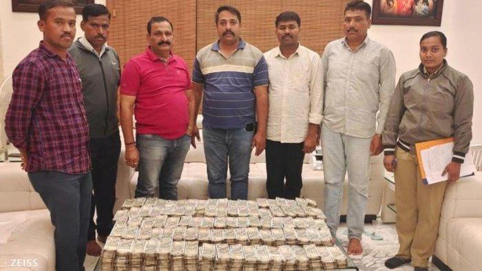 CCB police raid and seized 3 Crore cash