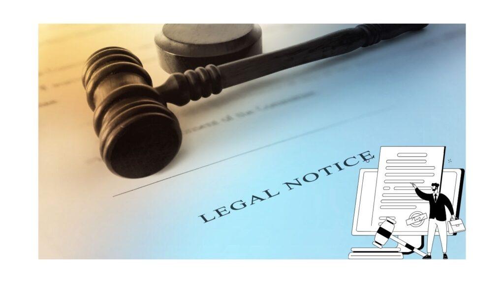 Legal notice and law